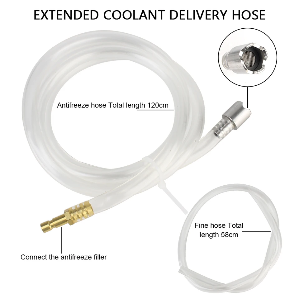 28 Pezzi Tester Di Pressione Universali Per Radiatori E Sistemi Di Raffreddamento Tipo Vuoto 85827942 - Foto 6