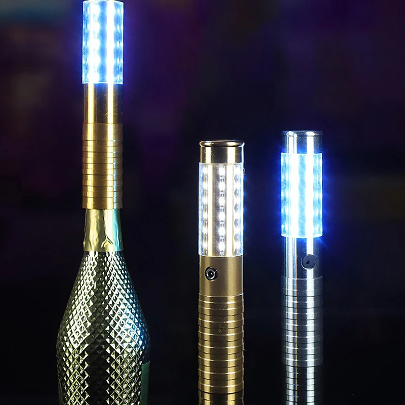 

1pcs LED Strobe Baton Champagne Wine Bottle Service Sparkler For VIP KTV Bar Club LED Flash Sticks Bottle Flash Baton