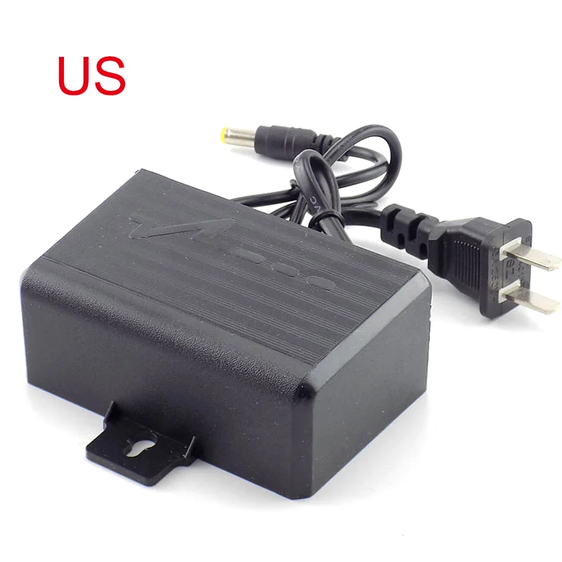 AC/DC 12V 2A 2000ma CCTV camera Power Supply adaptor Outdoor Waterproof EU US Plug Adapter Charger for CCTV video Camera power adapter power supply