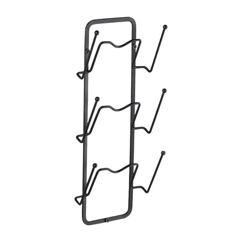 

Настенная вешалка для крышек кастрюль, трехслойный настенный держатель, стеллажи, кухонный органайзер для хранения, кухонная полка для хранения крышек кастрюль