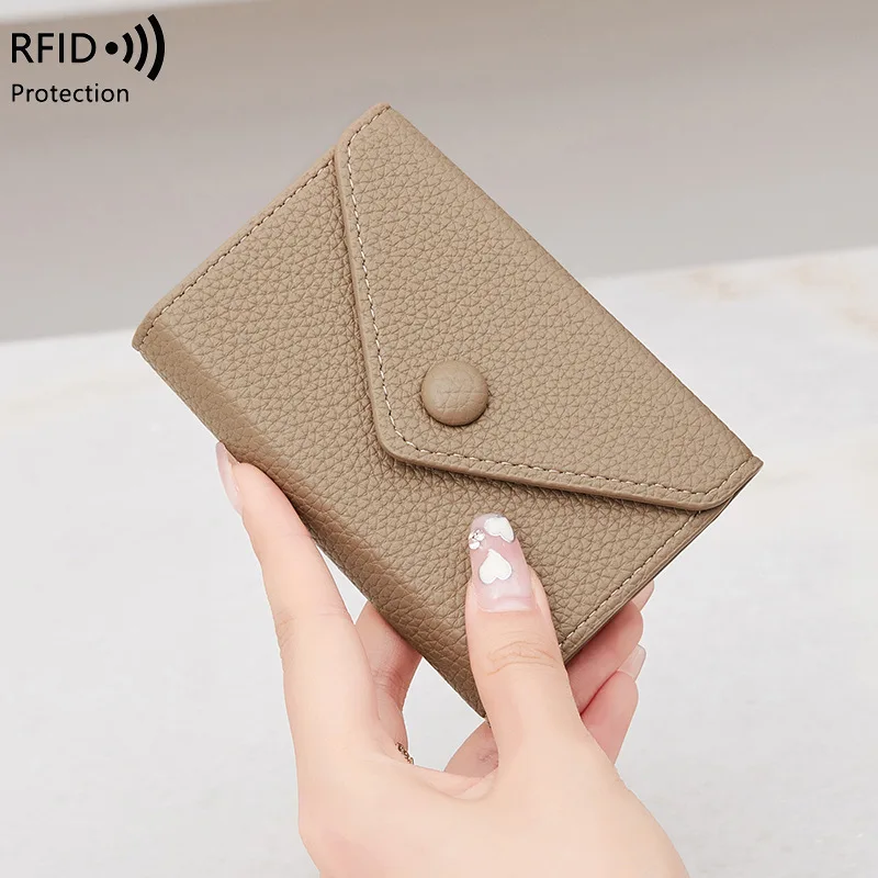 

Сумка женская маленькая из мягкой кожи с защитой от кражи и RFID-защитой