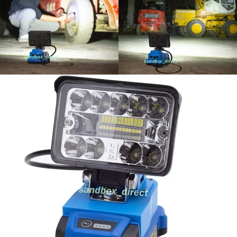 LED Work Light Works For Kobalt 24V Lithium Battery (2800LM