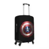 Custom Cute Captain America Luggage Cover Protector Dust Proof Travel Suitcase Covers 2