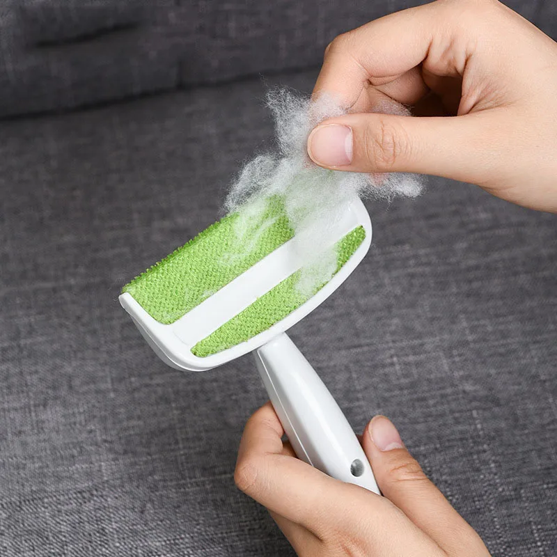 Fur Cleaning Brushes Pet Hair Lint Remover Reusable Device Double head