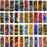 Men Women Camping Printing Color Scarf Outdoor Fishing Hiking Riding Headband Cycling Mask Balaclava Neck Warmer Bandana 1