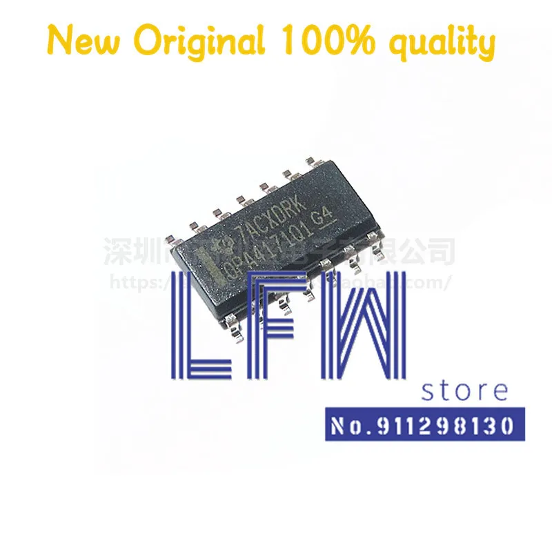 

5pcs/lot OPA4171AQDRQ1 OPA4171 OPA4171Q1 SOP14 Chipset 100% New&Original In Stock