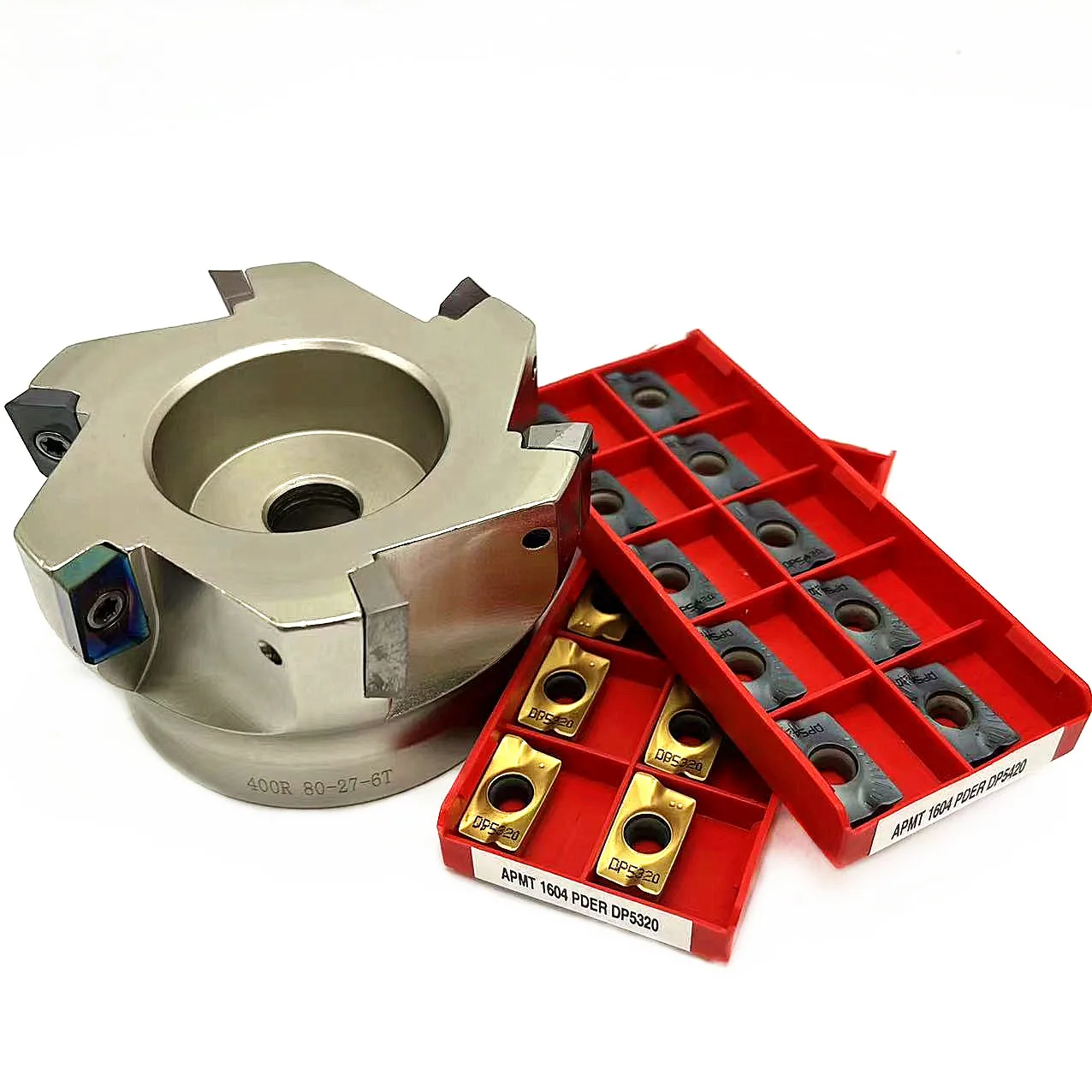 RanDal Mt4 Fmb22 400R-50-22 Fresa Frontale Con Inserti Apmt1604 4 Pezzi