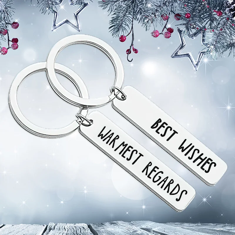 Nuove Coppie Regali Portachiavi Ciondolo Fidanzato Fidanzata Best Friend Portachiavi Portachiavi Auguri Guerra Mest Saluti