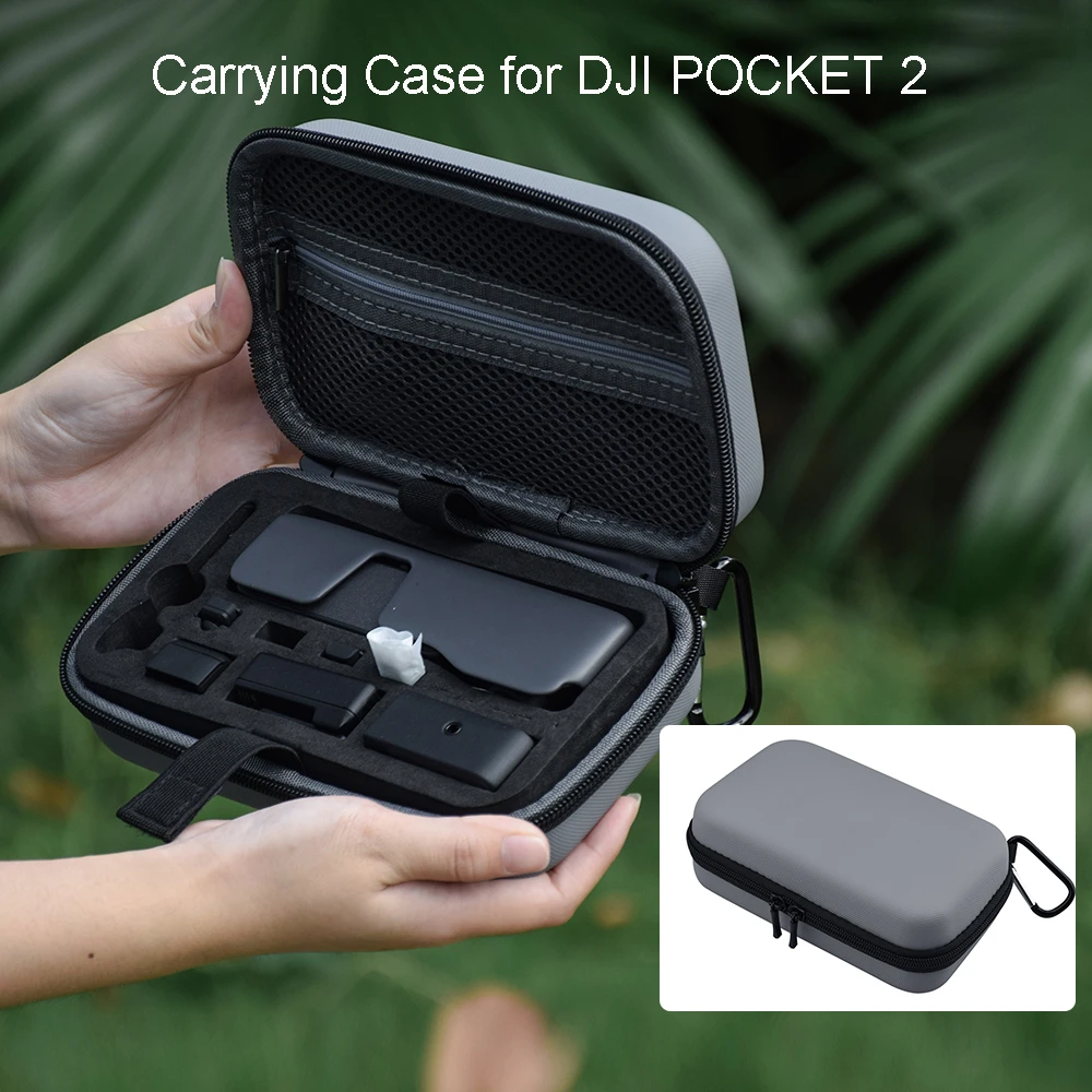 Portable Carrying Case for DJI Pocket 2 Mini Creator Combo Storage Bag  Waterproof Hard Box Handheld Gimbal Camera Accessories
