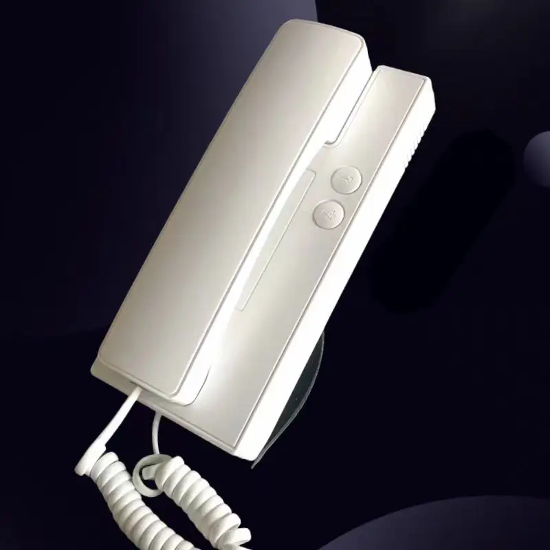 2 Wires STYLE A audio door phone indoor phone building audio intercom system