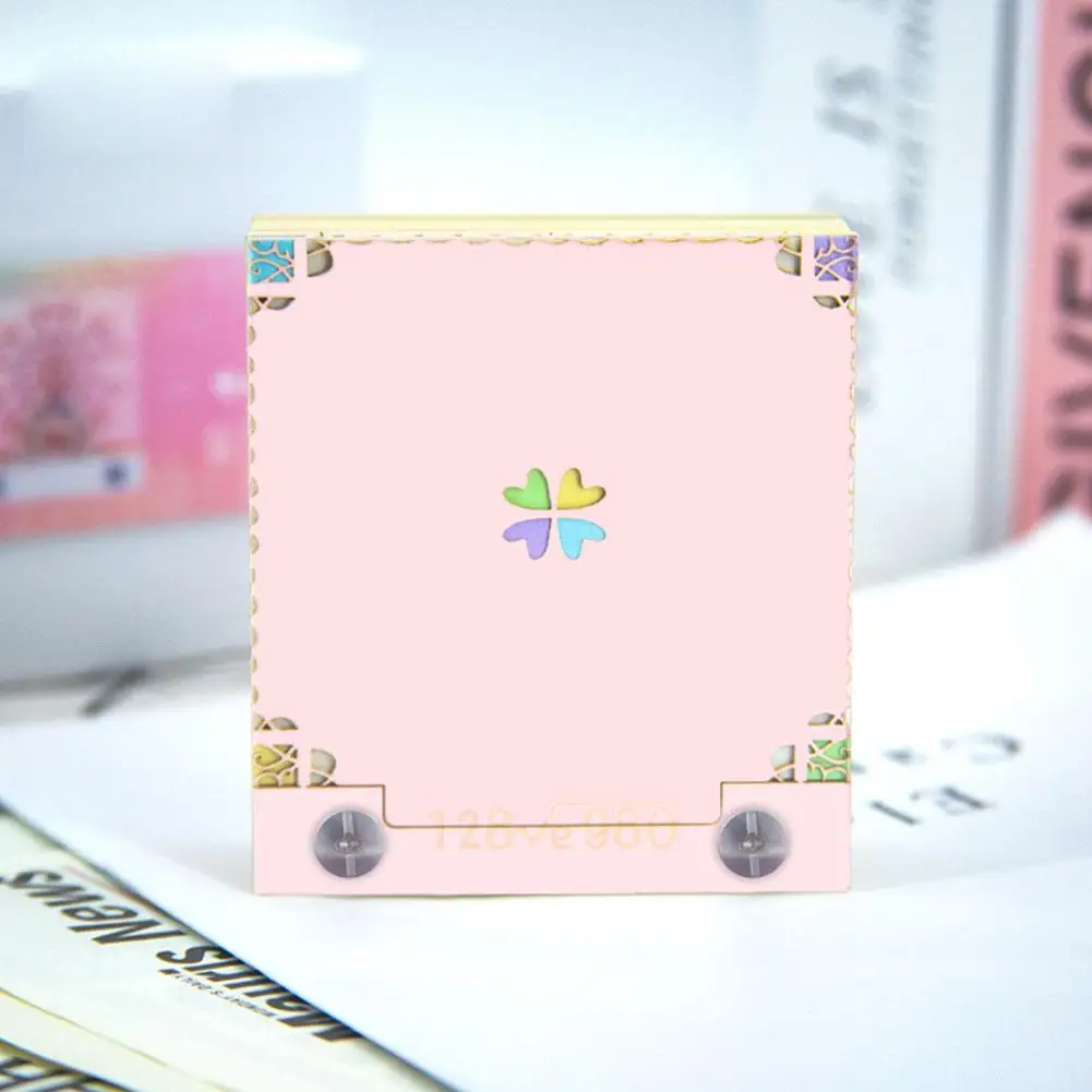 S74d5b607c83d42db9ca724ab928c29886 Diabelski młyn 3D kolorowe kartki samoprzylepne Kawaii, do kreatywnej dekoracji słodkie 3D papierowy notatnik rzeźba sztuka DIY na walentynki 2024