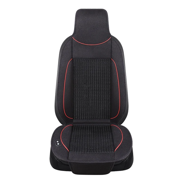 DC12/24V Air Conditioning Cooling Blow Air with Fan Massage Seat Pad Mat Cover Summer Cool Cushion Seat Ventilation Car Cushion 3