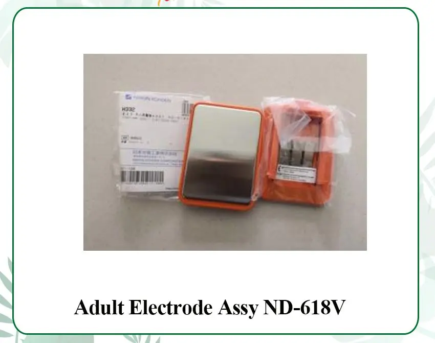 Original New Nihon Kohden Adult Electrode Assy,ND618V, H332