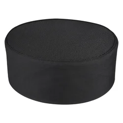 BESTOMZ Breathable Mesh Professional Skull Black Chef Skully Trilby Skull Black Chef Hat Catering Chefs Black Chef Skully Trilby