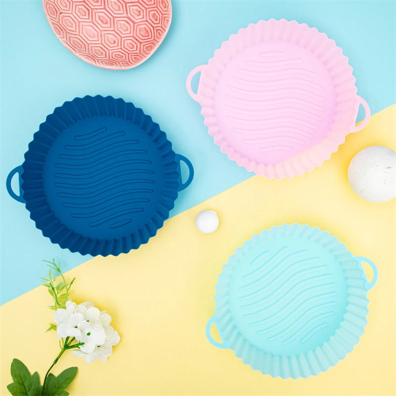 Air Fryer Accessories Air Fryer Basket Air Fryer Baking Tray 1PC Silicone
