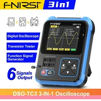 FNIRSI Digital Oscilloscope DSO-TC3 Function Signal Generator Transistor DSO TC3 Multifunction Electronic Component Tester Tool 1