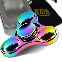 Stainless Steel Fidget Spinner 3 Minutes More - High Speed Precision Metal Hand Spinner for EDC, ADHD, Anxiety 1
