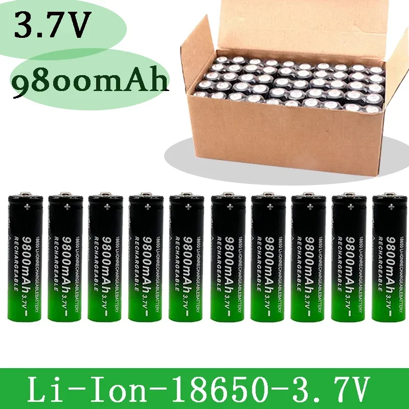 

Free Shipping Rechargeable BatteryOriginal 2024NEW Hot Selling18650Lithium-ion 3.7V 9800MAH for MicrophoneComputersmicrophone