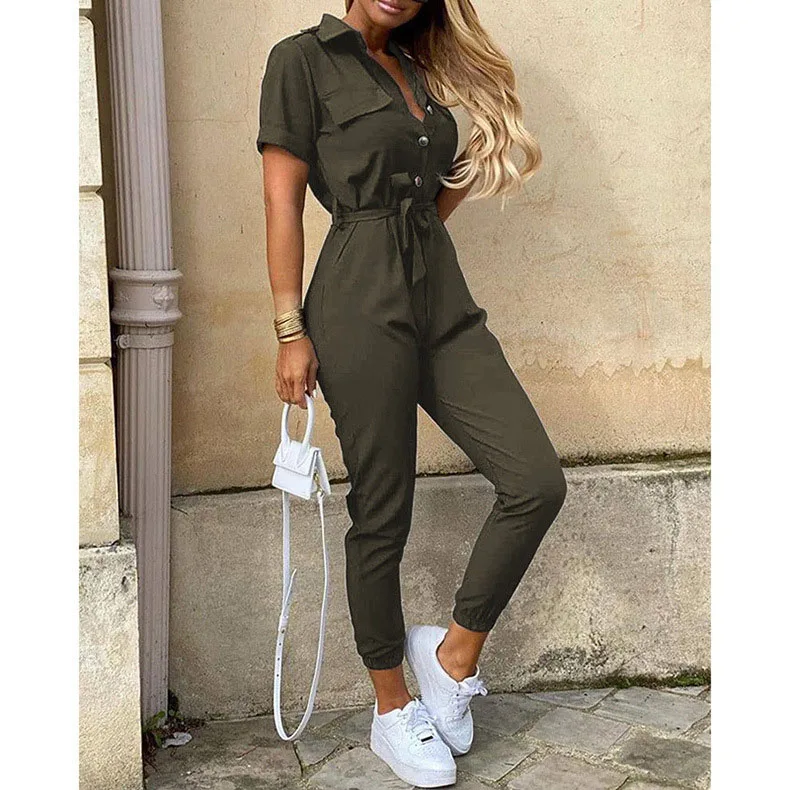 Ladies Jumpsuits Cheap Jumpsuits For Sale Casual Short Sleeve
