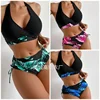 Sexy Bikini Swimsuit Hot Sale Of The Season New High Waist Two Piece Ladies Swimwear Elegant Fashionable Beachwear for Women