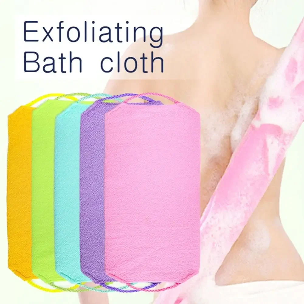 

욕실용품 Exfoliating Rubbing Bath Towel Washcloth Elastic Shower Body Scrub Cleaning Massage Bath Towel Body Washing Clean Towel