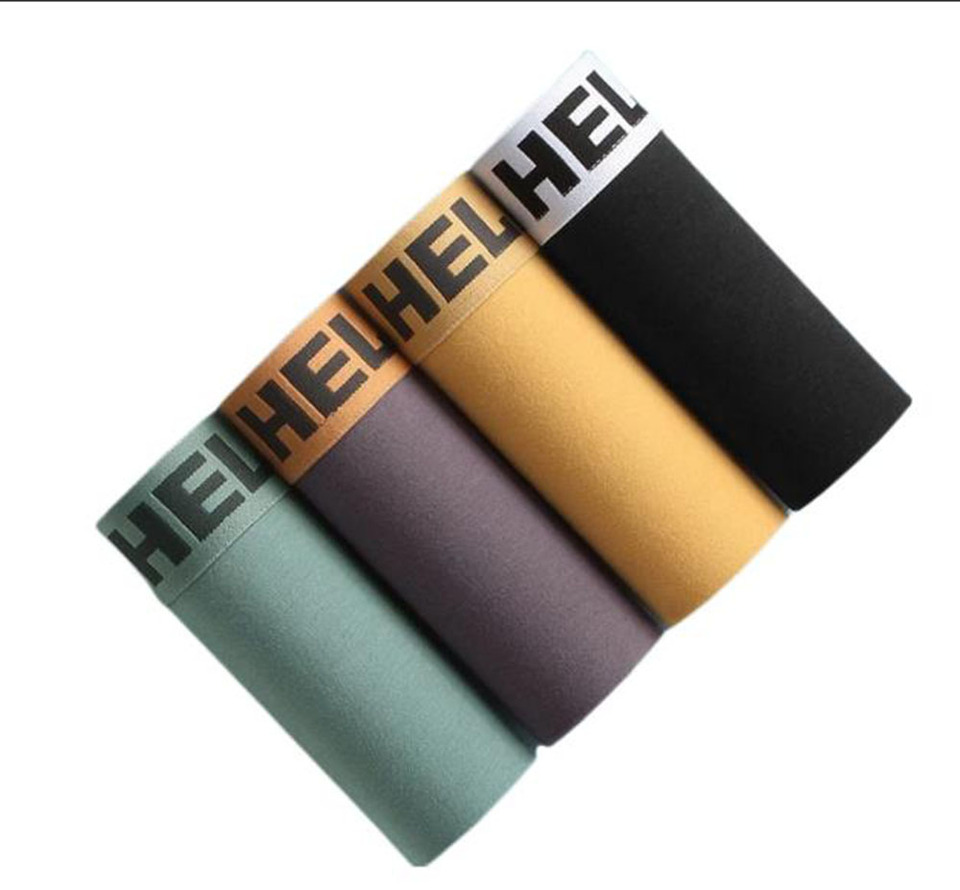 4Pcs Boxer Boxer Men's Underwear XS-XXL Men Panties Sexy Man Breathable Boxer Shorts Male Comfortable Underpants