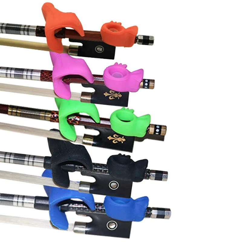 Rubber Violin Grip Straightener Finger Trainer For Children Accessories Hand Type Grip Corrector 2 Piece Set