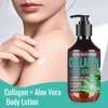 Aloe Vera Collagen Hydrating Body Lotion Improve Tighten Deeply Moisturize Fade Fine Lines Keep Lifting Body Brightening Lotion 1