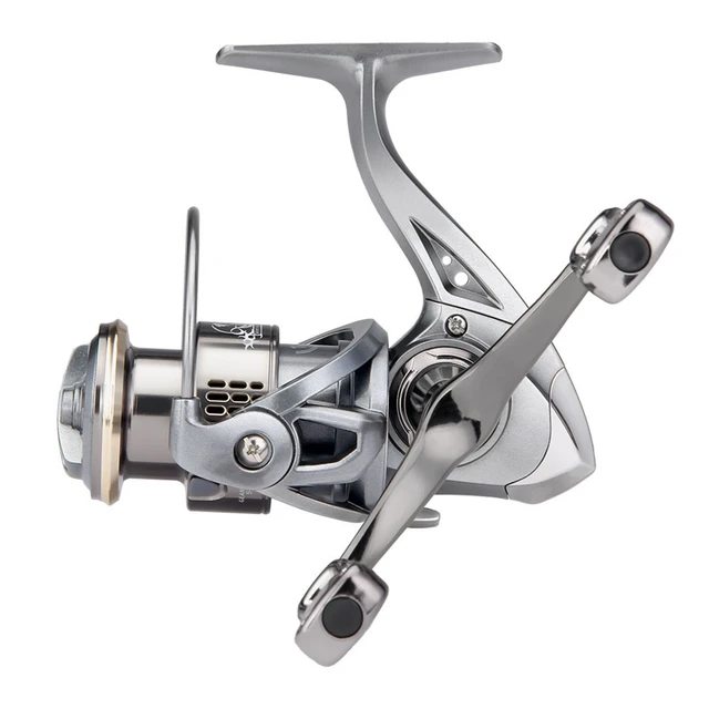 Fishing Reel Closed Face Spinning Reel Smooth Outlet Fishing Reel Tool  Great for Fishing Freshwate Saltwater(Golden) : Sports & Outdoors 