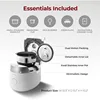 CUCKOO CRP-LHTR0609FW 6-Cup (Uncooked) / 12-Cup (Cooked) Induction Heating Twin Pressure Rice Cooker with Nonstick Inner Pot 2
