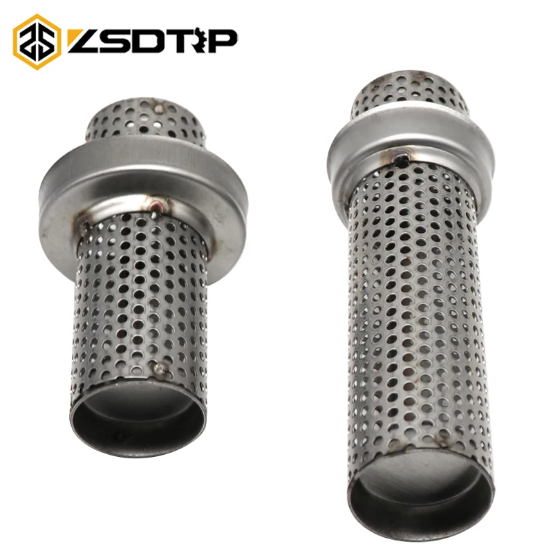 Zsdtrp 50.8Mm 60Mm Universale Db Killer Catalyst Slip On Silenziatore Moto