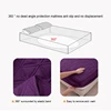 1PC Waterproof Mattress Protector Breathable Anti-mite Fitted Bed Sheet Mattress Cover Machine Washable No Pillowcase 3
