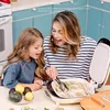 Deepen Double Side Heating Electric Baking Pan Frying Breakfast Machine Multi-function Ceramic Non Stick 5