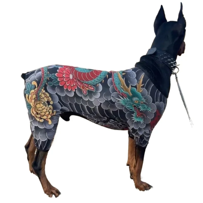 camiseta con tatuaje para perros, ropa para mascotas, universal para las cuatro estaciones, camiseta con tatuaje divertido y elegante para perros, camisetas para doberman pinscher, suministros para mascotas Camiseta con Tatuaje para Perros, Ropa para Mascotas, Universal para las Cuatro Estaciones, Camiseta con Tatuaje Divertido y Elegante para Perros, Camisetas para Doberman Pinscher, Suministros para Mascotas 6