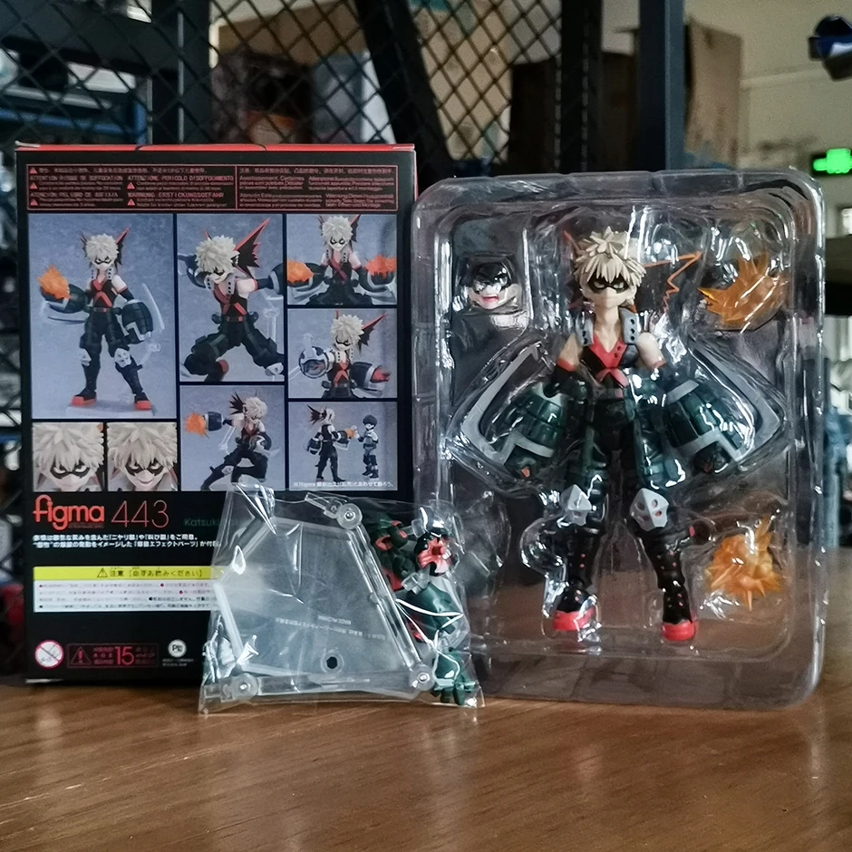 Figma Katsuki Bakugo 443 Midoriya Izuku 323 PVC Action Figure with