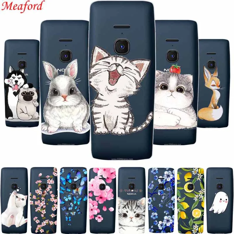 Custodia Trasparente Per Nokia 8210 Custodia 4G Cover Posteriore Trasparente Tpu Silicone Soft Coque Per Nokia 8210 4G Cover Per Telefono 2.8 "Funda