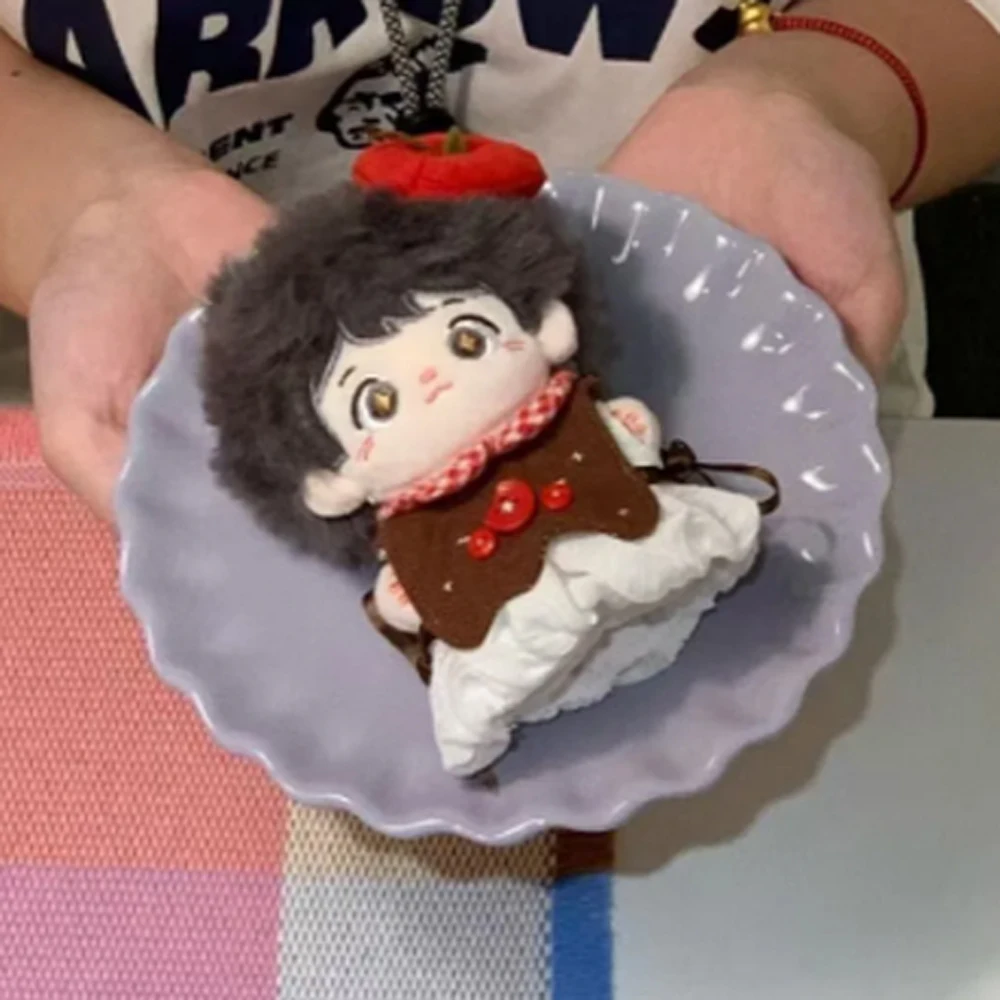 Fruit Cake 10cm Cotton Doll Clothes Blueberry Super Cute 10cm Doll Clothes Outfit Lovely Suit Doll Dress Up Clothes Set