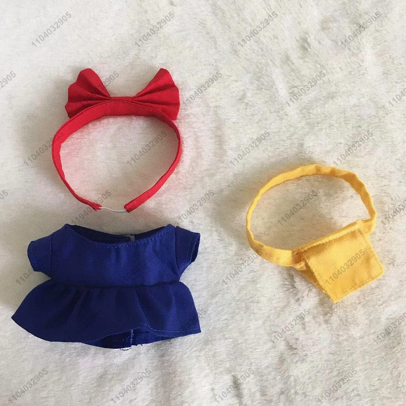 Labubu The Monster Kiki Costume Cartoon Clothes 1:1 Original Replica Vinyl Doll Action Figure Bag Charm Pendant Gift