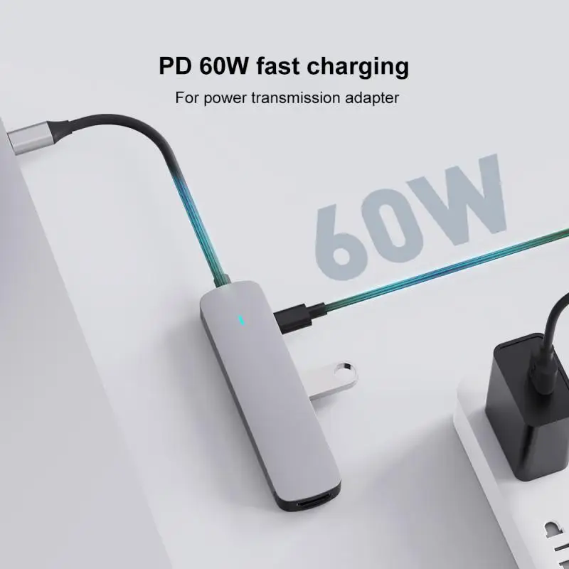  USB 3.1 Tipo C Ķ, 4K Ʈ,  USB C, 3.0, 2.0, TF,  Ķ, SD, PD, 60W, й Ķ
