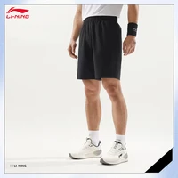 LI-NING Fitness série hommes évacuation de l'humidité séchage rapide Shorts de sport à sec ULTRA bas confortable AKSV111 1