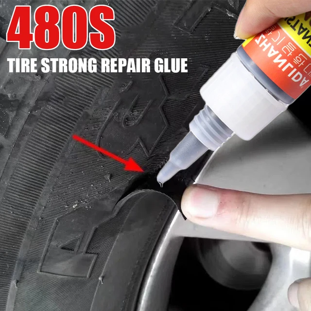 Herramienta de pegamento para reparación de neumáticos de coche