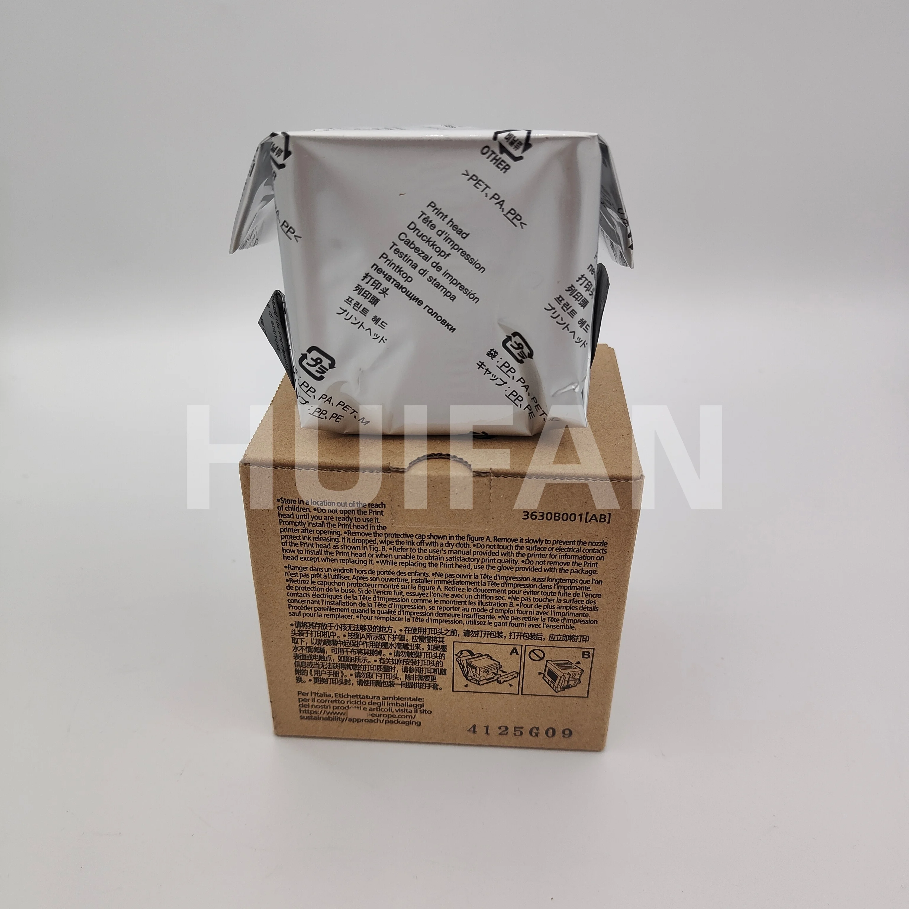 캐논 IPF650 IPF655 IPF670 IPF680 IPF681 프린터에 적합한 PF-04 오리지널 새 프린터 헤드, 상태 양호