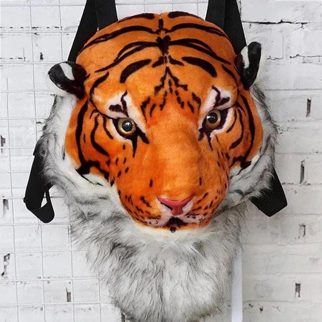 Plush Big Cat Backpack 1