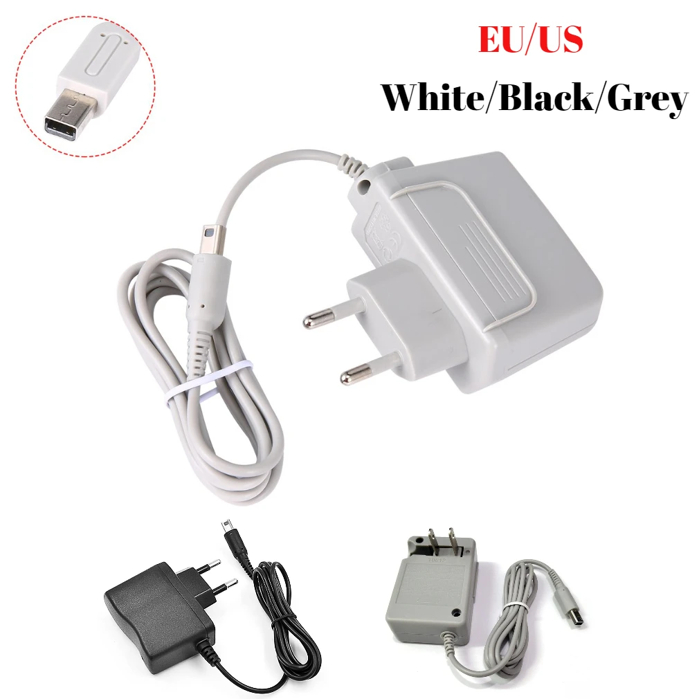 For Nintendo AC Adapter EU Plug Charger 100V 240V Power Adapter for XL