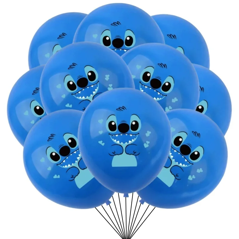 1/4 Pezzi Lilo &amp; Stch Palloncini Set Stch Palloncino In Foglio Di Alluminio Per Ragazzi Ragazze Decorazione Festa Di Compleanno Baby Shower Regali Per Bambini