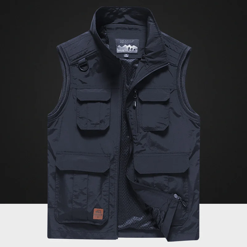 Description Picture 2 of itemSleeveless Jacket Fashion Fishing Vests For Men's Photography Casual Waistcoat 2024 Spring Autumn Outdoors Military Clothing