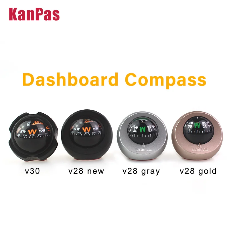 Automotive/Car Dashboard Small Size Compass Simple Style Motorcycle Driving Navigation