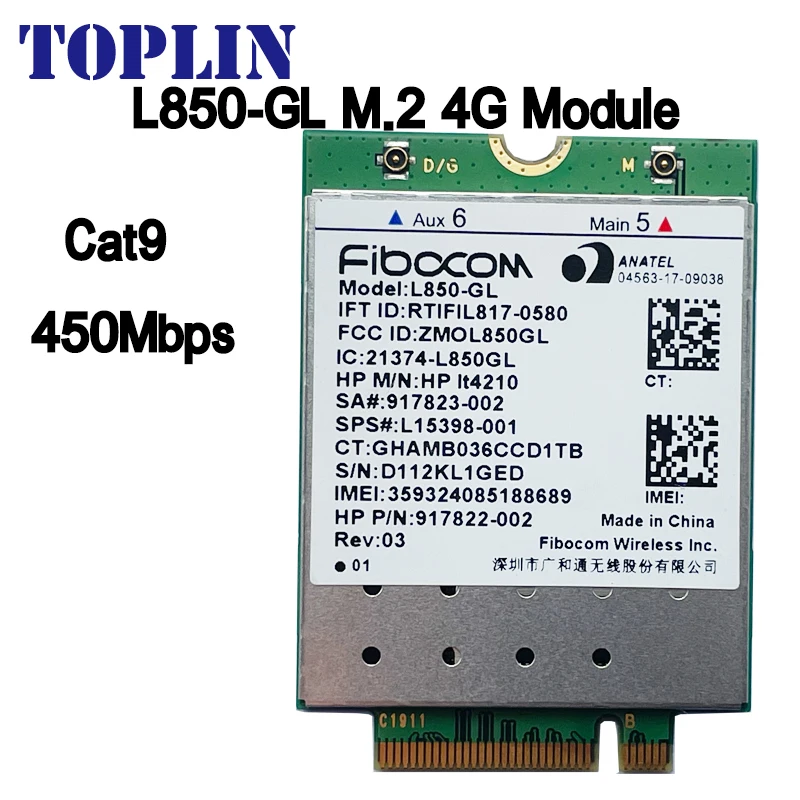 L850-GL-LT4210-FDD-LTE-Tarjeta-4G-M-dulo-4G-SPS-TDD-LTE-para-Notebook ...