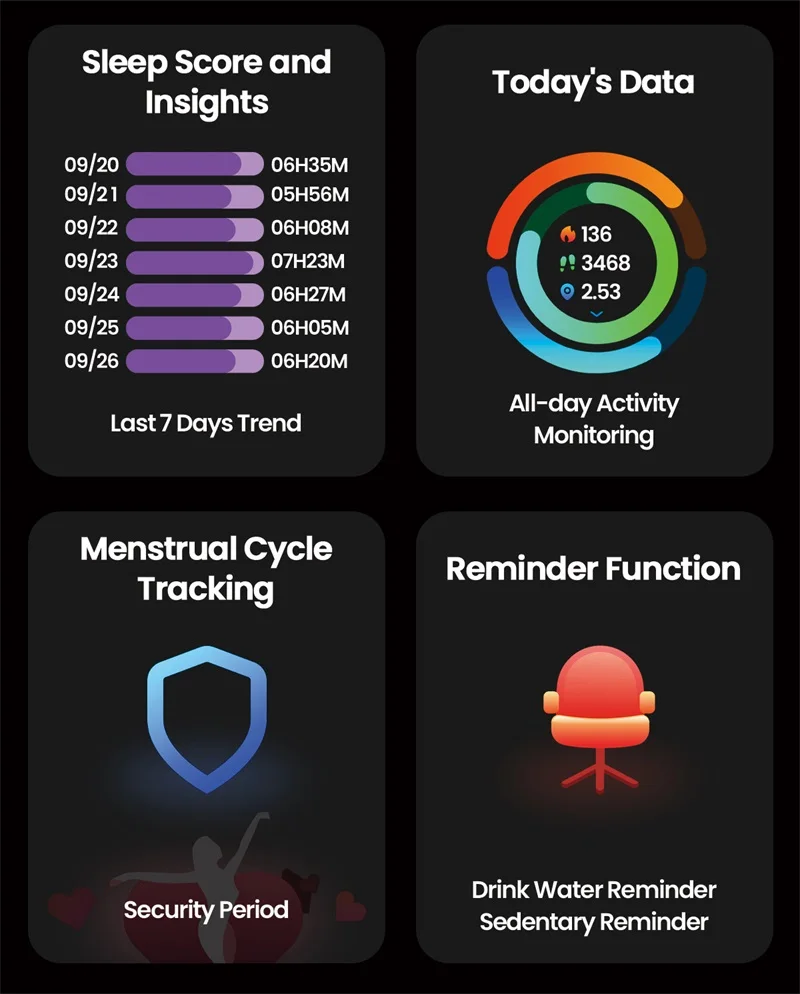 Original Zeblaze GTS 3 Pro 2023 Men Smartwatch 1.97' HD AMOLED Touch Screen BT Call Blood Oxygen Smart Watch for Android IOS