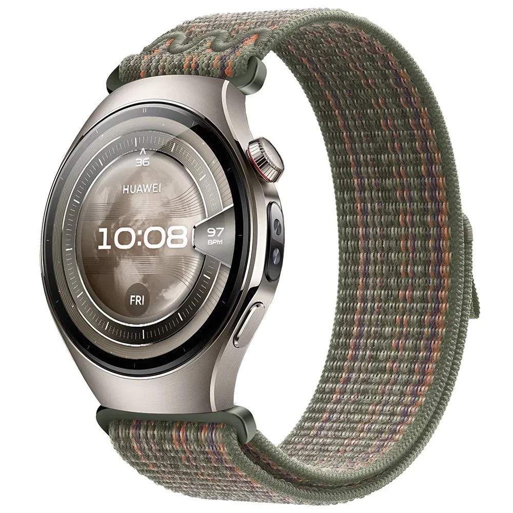 Versatile Nylon Loop Wristband Bracelet – 22mm/20mm Adjustable Strap